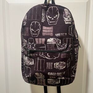 Call of Duty Black OPS 3 Skull Print Backpack